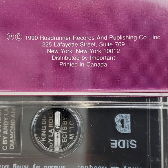 King Diamond Them Cassette Tape Heavy Metal 90s Vintage 1990 Roadrunner Tested - Picture 7 of 9